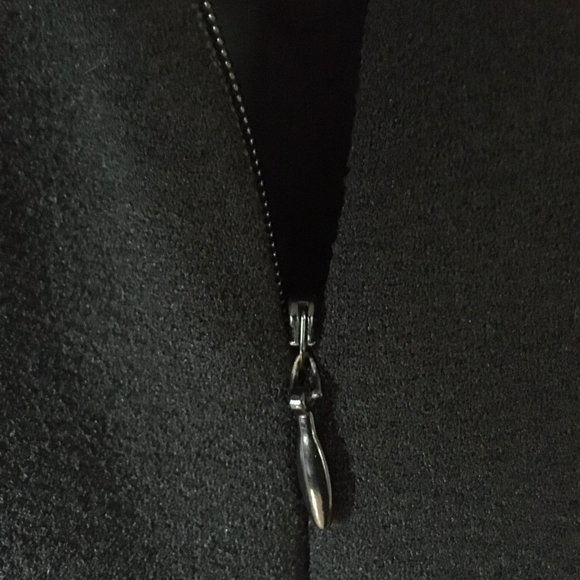 Shabby Chic Gothic Black Crepe and Lace Romper - Picture 10 of 16